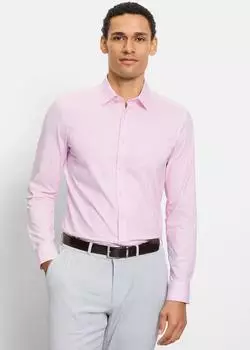 OLYMP Level Five 24/Seven Jersey Hemd Body Fit hellrose