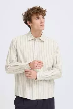 Casual Friday Thin Striped Shirt Regular Fit (CSF0885001000002) sand/taubenblau