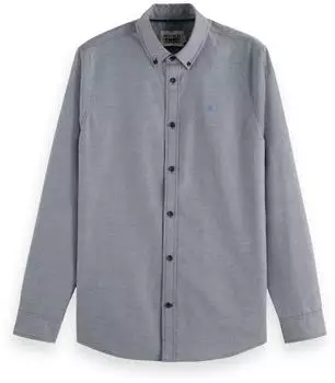 Scotch & Soda Oxford Hemd Regular Fit peacoat