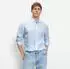 OLYMP Casual Leinenhemd Regular Fit Kent (4070-74) hellblau