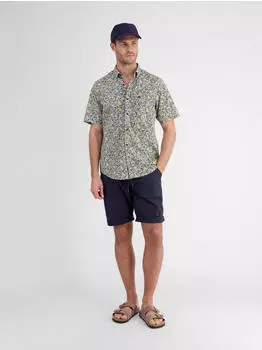 Lerros Sommerlich bedrucktes Halbarmhemd (2462137) mango