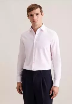 Seidensticker Twill Business Hemd Slim Uni (01.849981) rosa