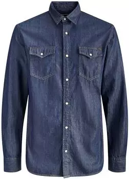Jack & Jones Must-Have Hemd (12138115) blue denim