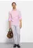 OLYMP Casual Leinenhemd Regular Fit Streifen (95674323) altrosé