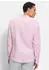 OLYMP Casual Leinenhemd Regular Fit Streifen (95674323) altrosé