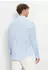 OLYMP Casual Leinenhemd Regular Fit Streifen (57788053) hellblau
