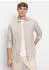 OLYMP Casual Leinenhemd Regular Fit Streifen (66454946) braun