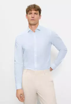 OLYMP Level Five garment washed body fit (68664133) hellblau