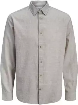 Jack & Jones Summer Langarmhemd (12269315) cappuccino