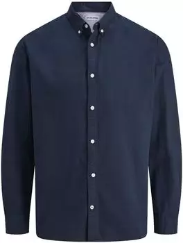Jack & Jones Jjeoxford Shirt L/s S21 Noos (12279280) blau