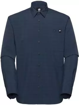 Mammut Lenni Longsleeve Shirt Men (1015-01460) marine/black