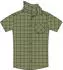 CMP Herren Kurzarm Karohemd (30T9937) mela-pine-sage