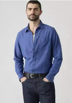 Levi's Sunset 1 Pocket Standard Regular Fit (85746) sunshine blue cotton linen/dark blue