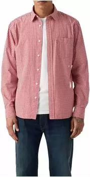 Levi's Sunset 1 Pocket Standard Oxford (85746) graveolens plaid rhythmic red