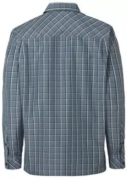 VAUDE Herren Albsteig LS Shirt III heron – VAUDE Herren Albsteig LS Shirt III heron – Funktionsmaterial trifft klassisches Design