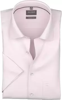 OLYMP Luxor Business Hemd Comfort Fit Kurzarm (10491231) hellros&eacute;