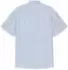 Bugatti Kurzarmhemd Modern Fit Leinen mit Button-Down-Kragen (51340216) hellblau