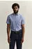 GANT Classic Poplin Gingham SS Shirt Regular Fit (3000151) college blue