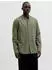 Jack & Jones JJEBREEZE LINEN BLEND BAND SHIRT L/S SN Langarmhemd Regular Fit (12288601) dusty olive