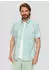 s.Oliver Kurzarmhemd mit Button-Down-Kragen (2145910) ozeangrün
