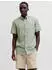 Jack & Jones JPRBLUSUMMER LIN. BL. SHIELD SS SHIRT mit Stickerei Regular Fit (JJE0428001000001) pastellgrün