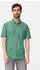 Camel Active Kurzarmhemd aus Leinenmix Button-Down Regular Fit lagunengrün/hellgrün