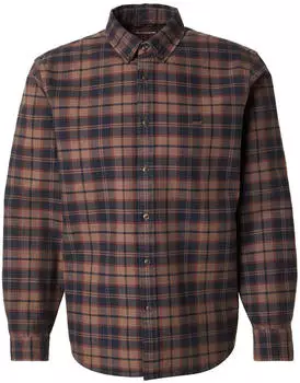 Levi's Authentic Button-Down Shirt (A7210) Chocolate Gmt Dye Pl