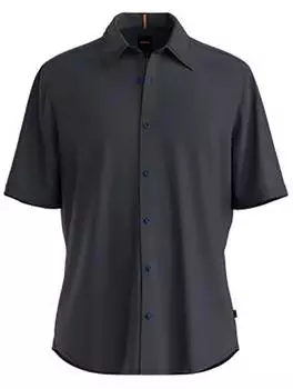 Hugo Boss Rash_2_M Kurzarmhemd (50537382) dark blue