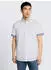Tom Tailor Regular Fit Kurzarmhemd aus Baumwolle white