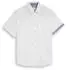 Tom Tailor Regular Fit Kurzarmhemd aus Baumwolle white