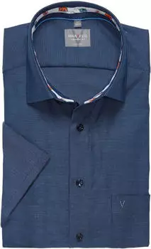 Marvelis Comfort Fit Hemd Kurzarm New Kent Kragen (700712) marine