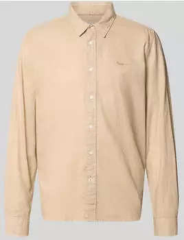 Pepe Jeans Payton Langarmhemd Washed (PM3091192) malt beige