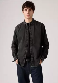 Levis Casual Shirt with logo stitching (A7210) black