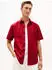 Tommy Hilfiger TH Flex Regular Fit Kurzarmhemd (MW0MW37584) regatta rot