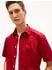 Tommy Hilfiger TH Flex Regular Fit Kurzarmhemd (MW0MW37584) regatta rot