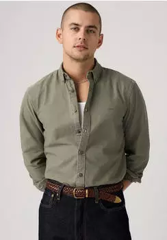 Levi's Authentic Button-Down Shirt (A7210) mulled basil garment dye
