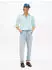 Tommy Hilfiger TH Flex Regular Fit Stripe Poplin Shirt (MW0MW42440) arctic aqua/stripe