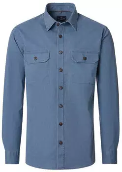 CASAMODA Hemdjacke Cord (66417502) blau