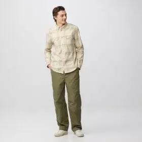 Fj&auml;llr&auml;ven &Ouml;vik Lite Flannel Shirt M (F12600311) dark navy/chalk white