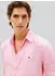 Tommy Hilfiger Regular Fit Bengal Stripe Pure Linen Shirt (MW0MW42400) pink/white