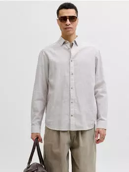 Jack & Jones Summer long sleeve shirt (12289174) crockery stripes