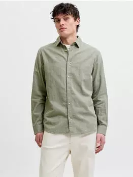 Jack & Jones Summer Langarmhemd (12269315) new sage