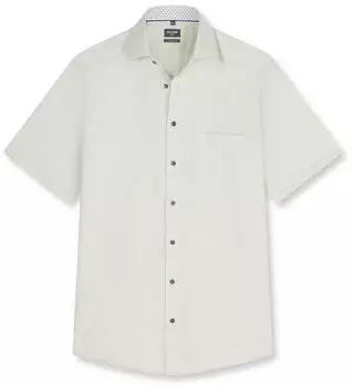 OLYMP Luxor Business Hemd Comfort Fit Kurzarm (1041-72) grün