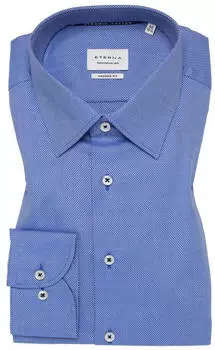 Eterna Comfort Fit Non Iron Langarmhemd (2132 XP71) bleu