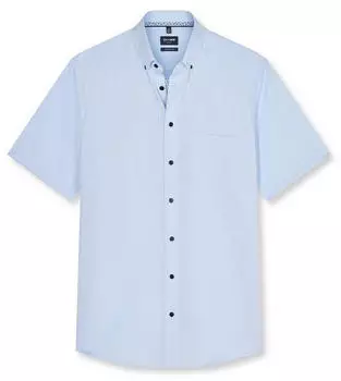 OLYMP Luxor Business Hemd Comfort Fit Kurzarm (1041-72) blau