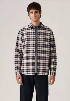 Levi's Authentic Button-Down Shirt (A7210) atila plaid dress blues
