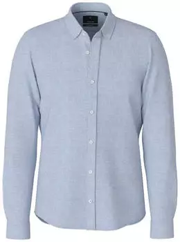 Joop! MIKE Regular Fit Hemd mit Leinen hellblau