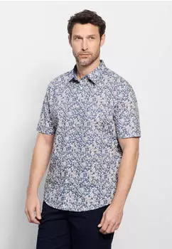 OLYMP Casual Regular Fit Kurzarmhemd (14716425) blau