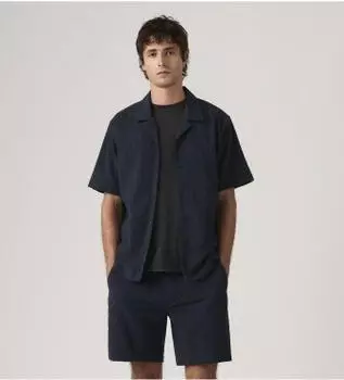 Levi's Sunset No Pkt Camp Shirt (005H5) marine