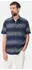 Camel Active Kurzarm Hemd aus einem Leinen-Baumwoll-Mix (409252-7S52) dark navy